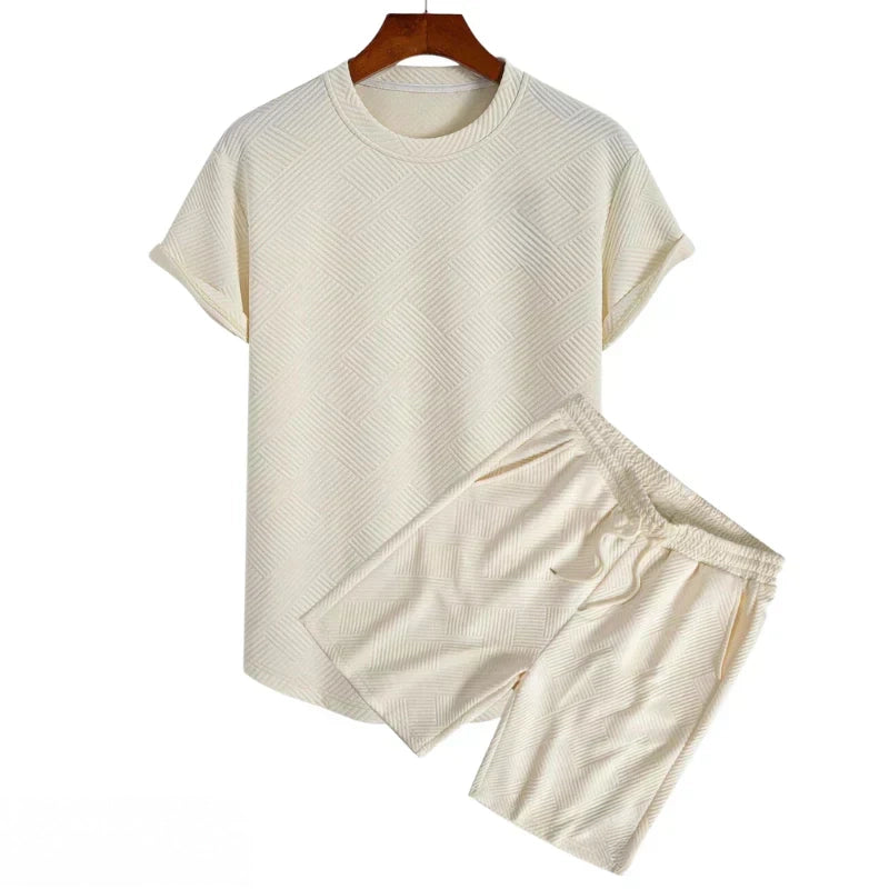 Men's Casual Summer Set – T-Shirt and Shorts