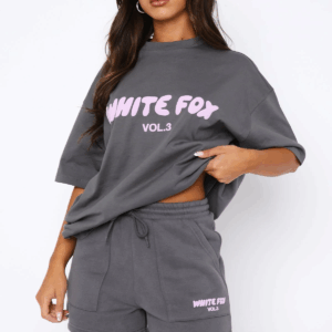 cozy oversized summer top w/ free shorts